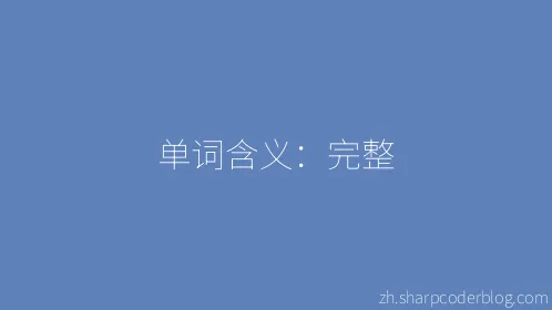 单词含义：完整 - Thumbnail