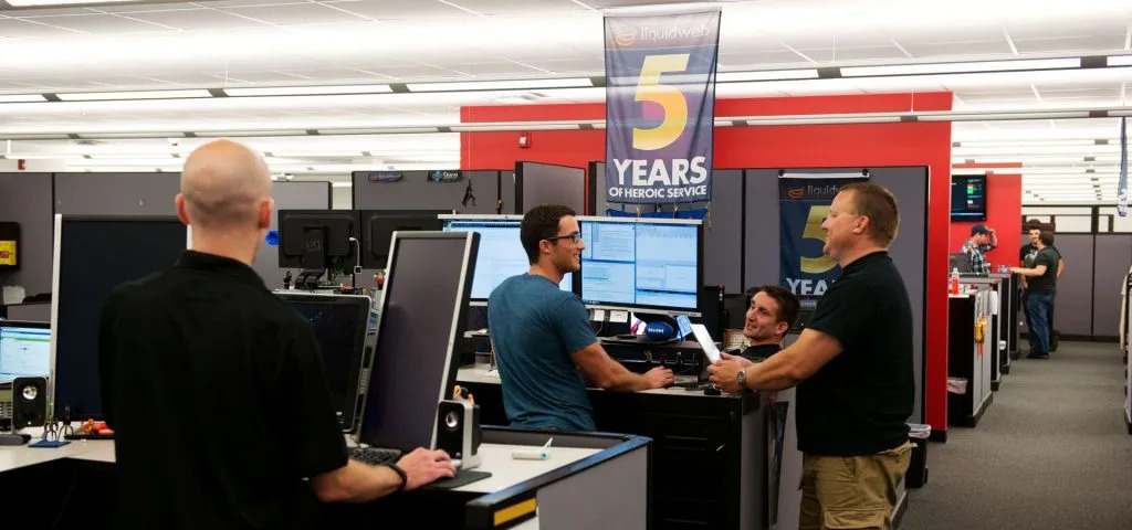 工作中的英雄。