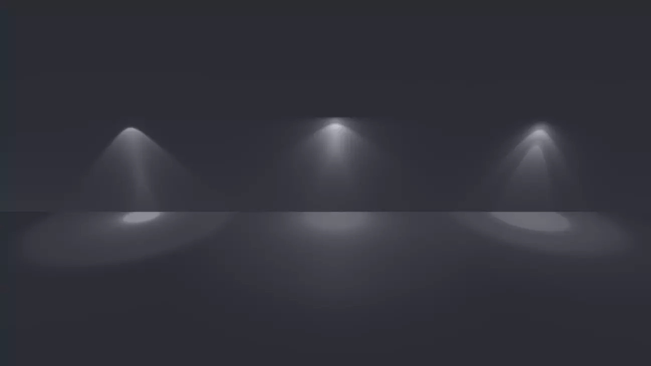 Unity 中的轻型 Cookie 效果。