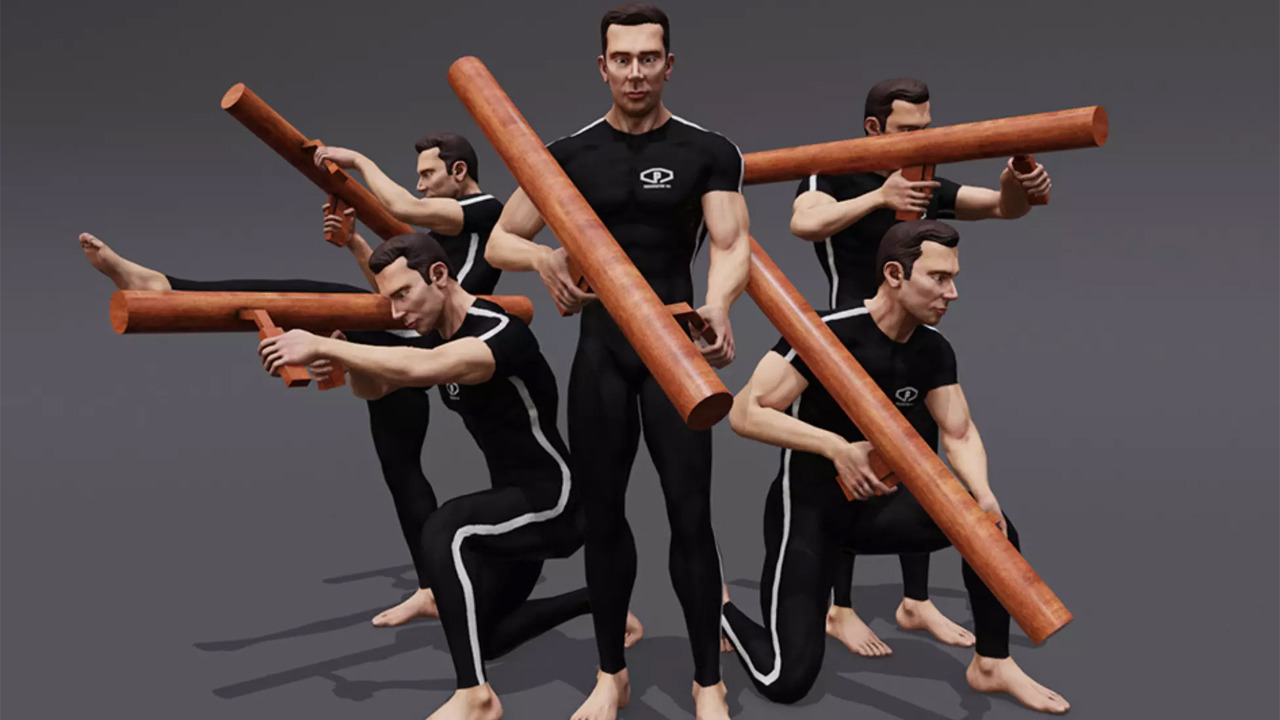 Unity 中的火箭筒动画。